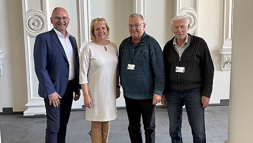 dbb Seniorenvertreter bei der SPD Landtagsfraktion Teilnehmer des Gesprächs bei der SPD Landtagsfunktion